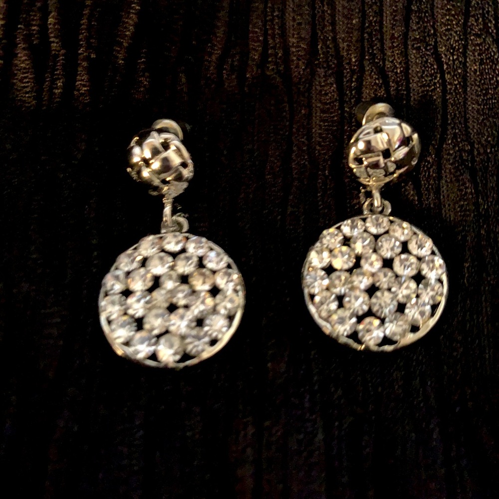 Rhinestone earrings